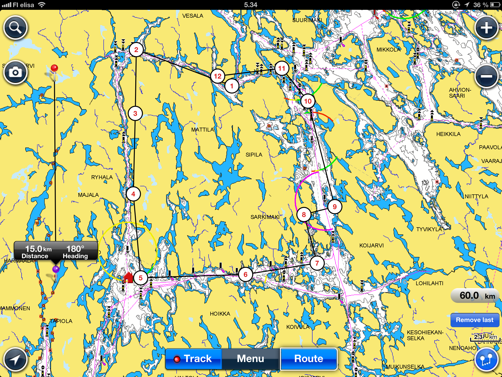 60 km haasteemme