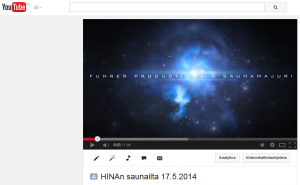 HINAn saunailta 17.5. klo 17 =>
